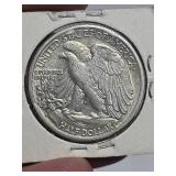 1940-S Walking Liberty silver half dollar