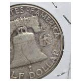 1950-P Franklin silver half dollar