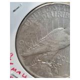 1934-D Peace silver dollar
