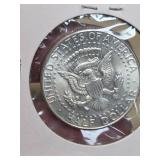 1964 MS63 JFK silver half dollar