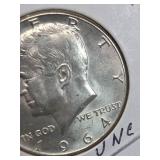 1964-P JFK silver half dollar