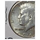 1964 JFK silver half dollar