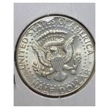 1964 JFK silver half dollar