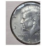 1965 JFK silver half dollar