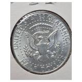 1965 JFK silver half dollar