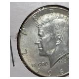 1965 JFK silver half dollar