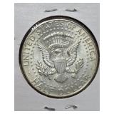 1965 JFK silver half dollar