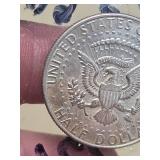 1966 JFK silver half dollar