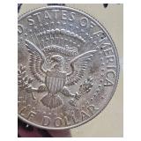1966 JFK silver half dollar
