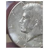 1966 JFK silver half dollar