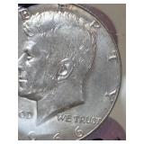 1966 JFK silver half dollar