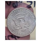 1966 JFK silver half dollar