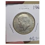 1967 JFK silver half dollar