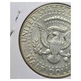 1967 JFK silver half dollar