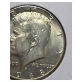 1968-D JFK silver half dollar