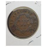 1832 very rare 1/2 cent