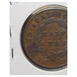 1832 very rare 1/2 cent