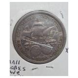 1894 Columbus silver half dollar coin