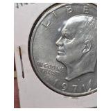 1971-D Eisenhower dollar