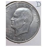1971-D Eisenhower dollar