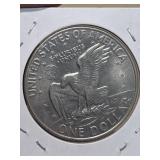 1971 BU Eisenhower dollar