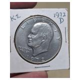1972-D Eisenhower dollar