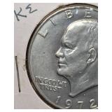 1972-D Eisenhower dollar
