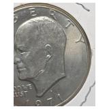 1971-D Eisenhower dollar