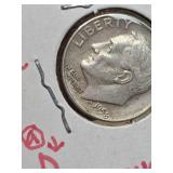 1958-D Error Roosevelt dime