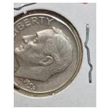 1958-D Error Roosevelt dime