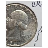 1954 Error Jefferson quarter