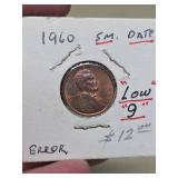 1960 error penny