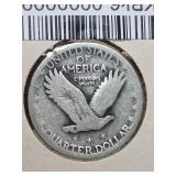 1926 Standing Liberty silver Quarter