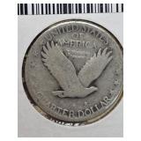 1928-S Standing Liberty silver Quarter