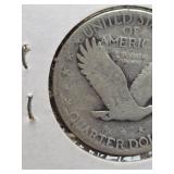 1928-S Standing Liberty silver Quarter