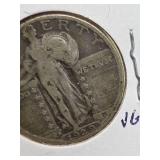 1929-S Standing Liberty silver Quarter