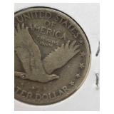 1929-S Standing Liberty silver Quarter
