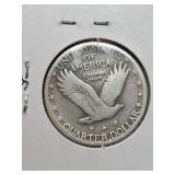 1929 Standing Liberty silver Quarter