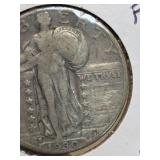 1930-S Standing Liberty silver Quarter