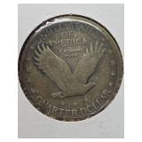 1930-S Standing Liberty silver Quarter
