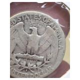 1936-S Washington silver quarter