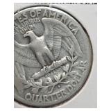 1938-S  Washington silver quarter