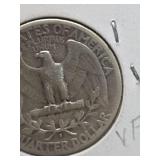 1939-S Washington silver quarter