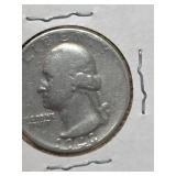 1948-S Washington silver quarter