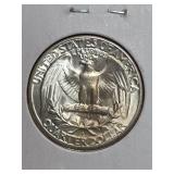 1954-S Washington silver quarter