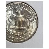 1954-S Washington silver quarter