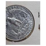 1962 Washington silver quarter