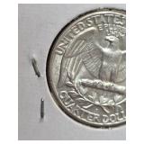 1963-D Washington silver quarter