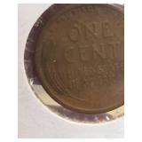 1909 Lincoln Wheat penny