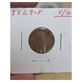 1929-P Lincoln Wheat penny